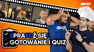 SZMEXY zdradza przepis na formę, sukces i 60 sekundowe ciasto! | QUIZ I GOTOWANIE | SpraFDź się!