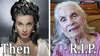 GONE WITH THE WIND (1939) Then and Now All Cast: Most of actors died