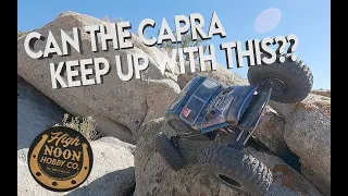 Exploring a new area with Scumbag RC in the Class 3 Rigs! [Can the Capra 4WS keep up w/ a G-Shot??]