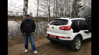 Kia Sportage. Подобрали клиенту авто с задирами.