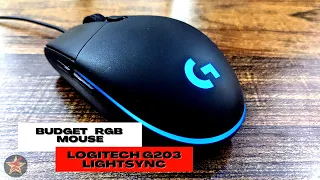 Best Budget Mouse? Logitech G203 LIGHTSYNC Review