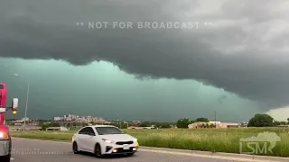 04-28-2023 Temple,  TX - Tornado warned storm