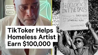 Artist Experiencing Homelessness Made Thousands With Help From TikTok