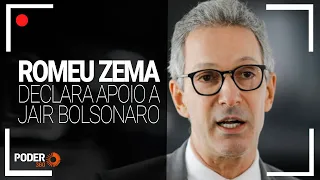 Ao vivo: Zema declara apoio a Bolsonaro