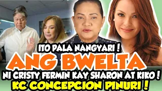 IBINULGAR NI CRISTY ANG NANGYARI AT ANG SAGOT NYA SA PAGDEMANDA NI SHARON CUNETA AT KIKO PANGILINAN