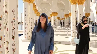 Босяцкий Обзор Абу Даби  Дубай  Эмираты  Мечеть Шейха Зайда  Местное Метро  Прогулка