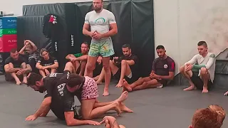 Craig Jones Seminar Part 4 - Octopus Half Guard to Back take