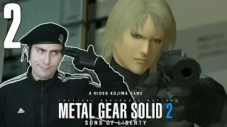 METAL GEAR SOLID 2 Walkthrough -2- Raiden Intro - Fortune and Vamp Cutscene |MGS2 Sons of Liberty HD