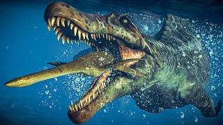 Spinosaurus "In water and on land" - King of Dinosaurs? | Jurassic World Evolution 2
