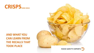 Crisps...What can you learn from the recalls that took place