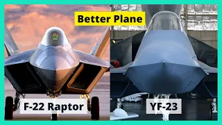The F-22 Raptor Was A Better Plane Than The YF-23