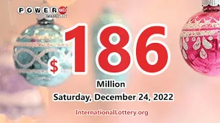 Result of Powerball on December 21, 2022 - Jackpot rises to $186 million