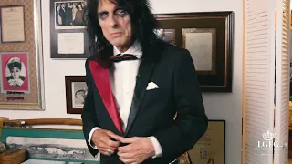 Alice Cooper talking about this handmade LGFG garment