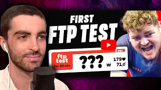 Trying My First FTP Test (Cycling Coach Reacts)