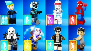 Legendary Fortnite Dances with LEGO® Skins