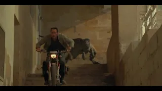 Malta Chase Scene (Bike Scenes Only) l Jurassic World Dominion l