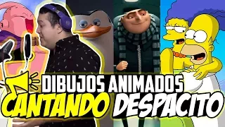 DESPACITO CANTADO POR 29 CARICATURAS