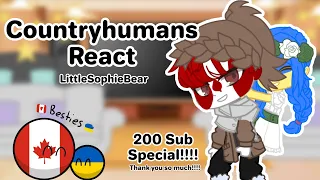 ╠Countryhumans React╣200 SUB SPECIAL, TYSM!!! -LittleSophieBear-  Check Discription