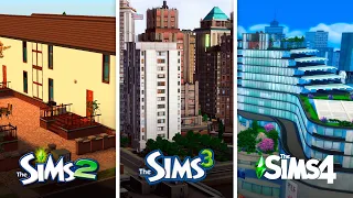 Квартиры в The Sims | Сравнение 3 частей