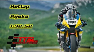 Hotlap Automotodrom Grobnik | Yamaha R6 | Onboard | Norick Tschauder | 1:32.5