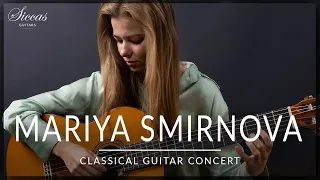 MARIYA SMIRNOVA - Classical Guitar Concert | Piazzolla, Coste, Alfonso | Siccas Guitars