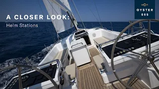 A Closer Look: Oyster 565 Helm Station | Oyster Yachts