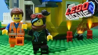 Lego Movie 2 Part 1 - Emmet Back To Earth From Space | Stop Motion Animation