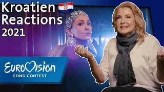 Albina - "Tick-Tock" - Croatia | Reactions | Eurovision Song Contest