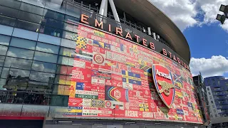 North London Forever (Arsenal Fan Song) - Emirates Stadium - May 4, 2024 (Arsenal v. Bournemouth)