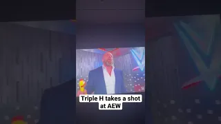 Triple H takes a shot at AEW