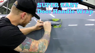 The Best Way To Vinyl Wrap A Door Handle | Subaru STI