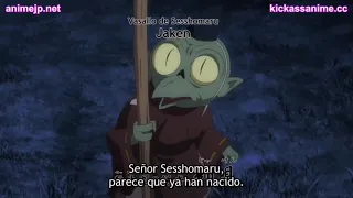 Sesshomaru escucha el llanto de sus hijas | Hanyo no yashahime capitulo 15