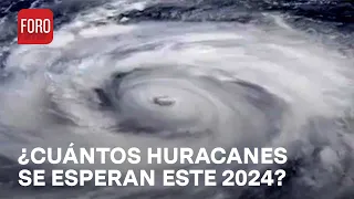 Temporada de huracanes 2024 será extraordinaria: NOAA - Las Noticias