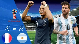 Résumé FRANCE 4-3 ARGENTINE   Huitièmes de finale   Coupe Du Monde 2018 HD TF1