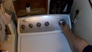 Whirlpool Top Load Washer “No Drain” Diagnosis and Repair