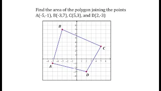 Find the Area of a Quadrilateral on the Coordinate Plane
