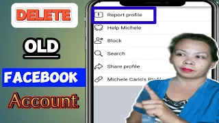 HOW TO DELETE OLD FACEBOOK ACCOUNT WITHOUT PASSWORD or EMAIL | PAANO i-REPORtT ANG FACEBOOK ACCOUNT