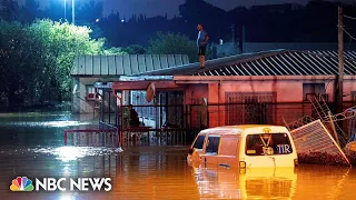 Deadly floods strike Greece and Turkey as extreme weather follows wildfires