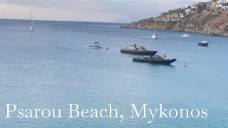 Psarou Beach, Mykonos #shorts