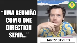 HARRY STYLES COMENTA POSSÍVEL REUNIÃO DO ONE DIRECTION | LEGENDADO