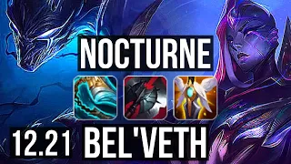 NOCTURNE vs BEL'VETH (JNG) | 6/1/11, Rank 5 Nocturne | EUW Challenger | 12.21