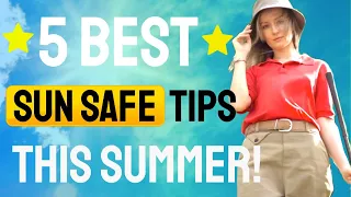 [Skinique skincare] 5 Best Sun-Safe Tips for this Summer!