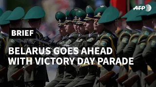 Belarus holds Victory Day parade despite coronavirus threat | AFP