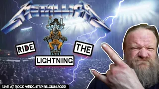 Metallica | Ride The Lightning | Live From Belgium 2022 | REACTION