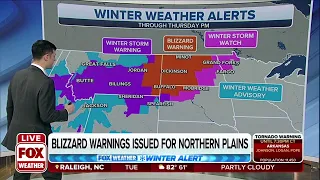 Major Winter Storm Expected To Bring Heavy Snow, Blizzard Conditions To Northern Plains