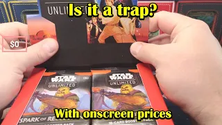 How is there this much VALUE!? - Star Wars Unlimited Booster Box Opening