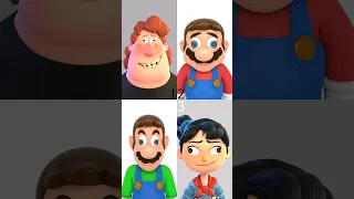 Mario Baby GUGU GAGA - TirMac Animation - Mario Compilation