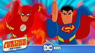 Justice League Action em Português | Flash em Ação! | DC Kids