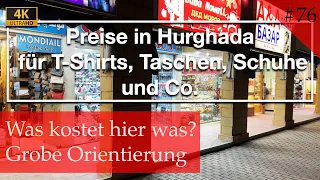 Preise in Hurghada für typische Souvenirs | Ägypten 2022 (Vlog 76)