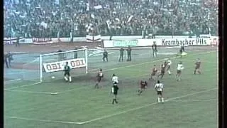 1991 November 6 CSKA Sofia Bulgaria 1 SV Hamburg Germany 4 UEFA Cup